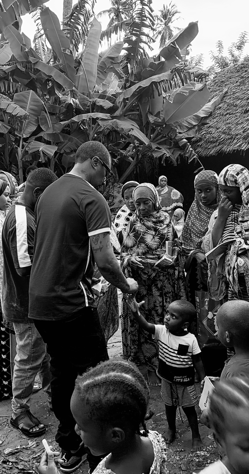 Community giveback in Zanzibar